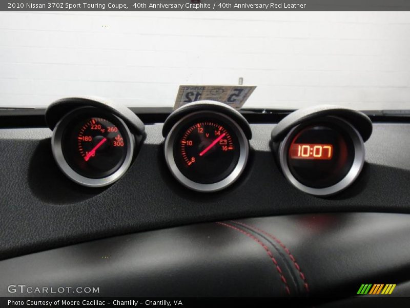  2010 370Z Sport Touring Coupe Sport Touring Coupe Gauges