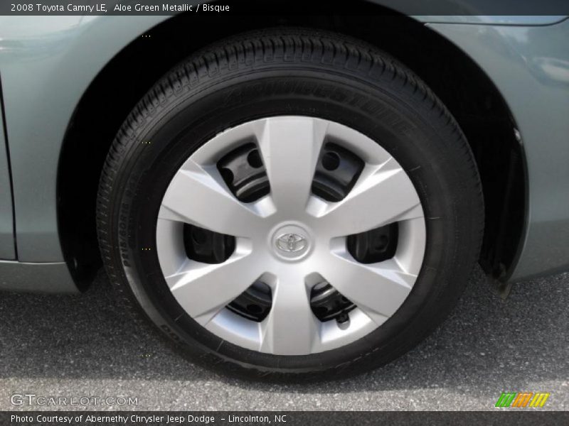 Aloe Green Metallic / Bisque 2008 Toyota Camry LE