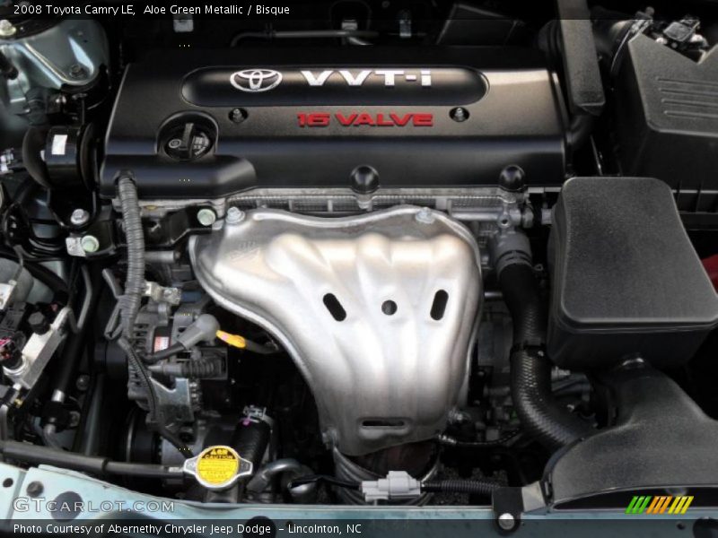 Aloe Green Metallic / Bisque 2008 Toyota Camry LE