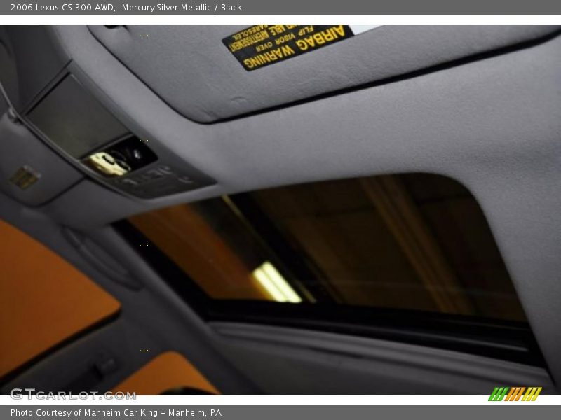 Mercury Silver Metallic / Black 2006 Lexus GS 300 AWD