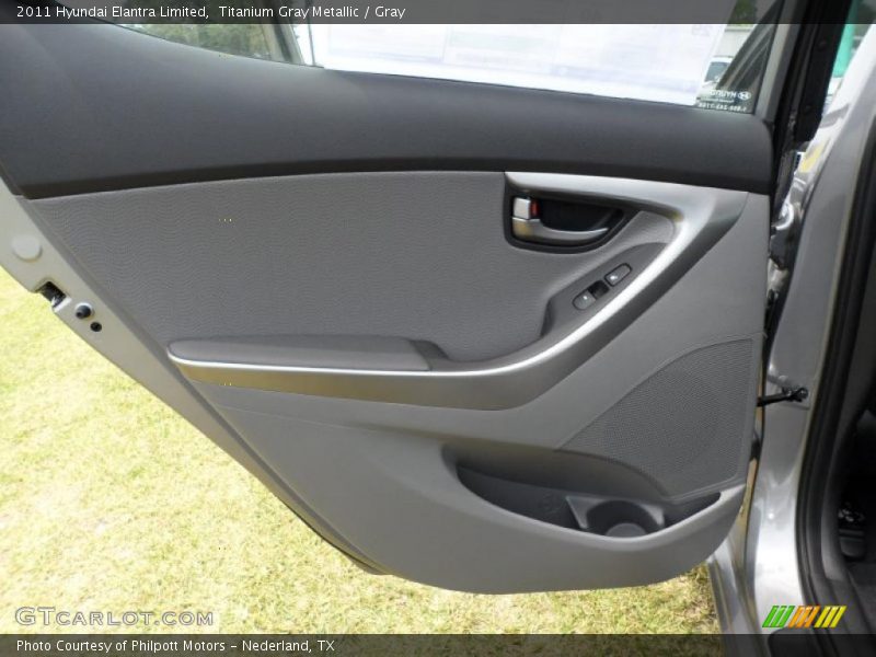 Door Panel of 2011 Elantra Limited