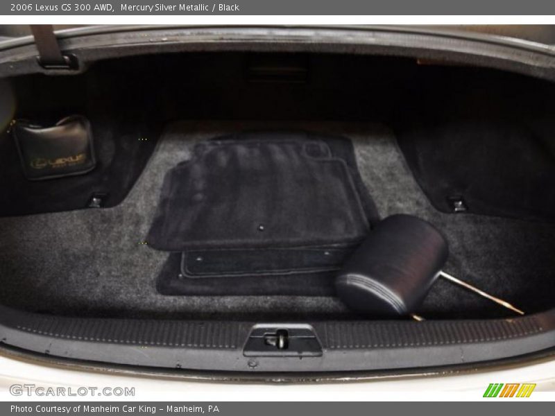 Mercury Silver Metallic / Black 2006 Lexus GS 300 AWD
