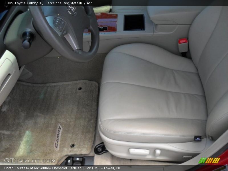 Barcelona Red Metallic / Ash 2009 Toyota Camry LE