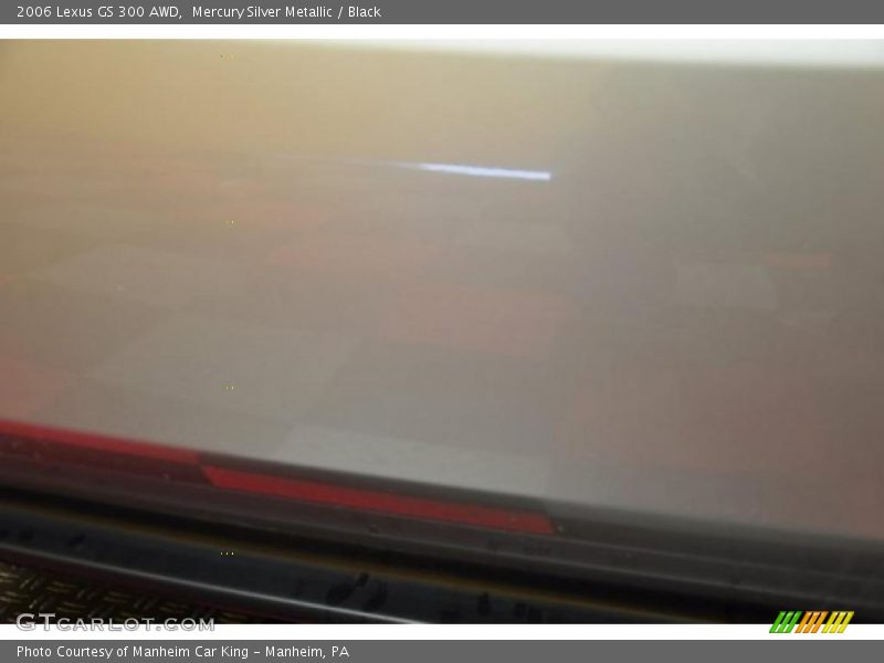 Mercury Silver Metallic / Black 2006 Lexus GS 300 AWD