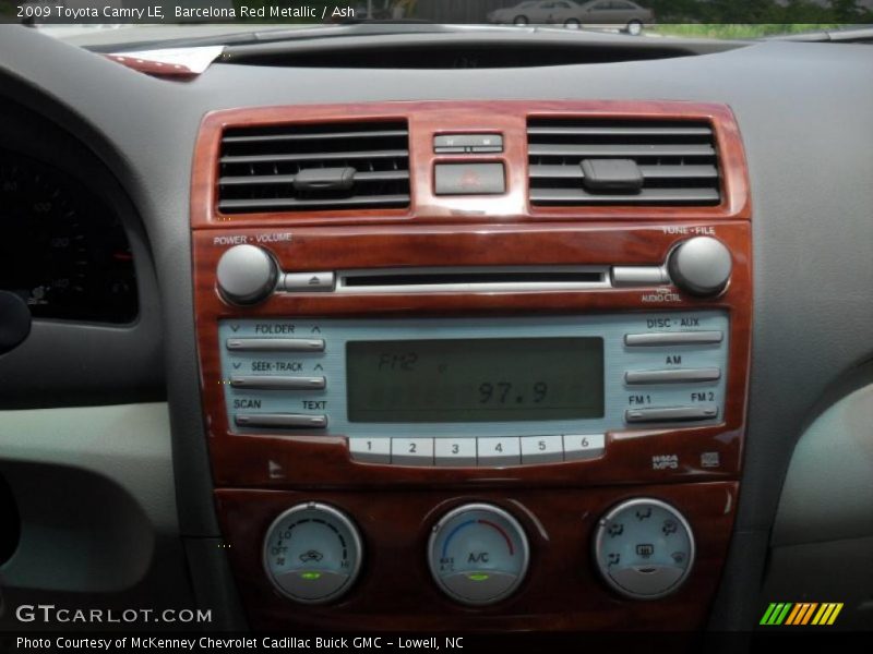Barcelona Red Metallic / Ash 2009 Toyota Camry LE