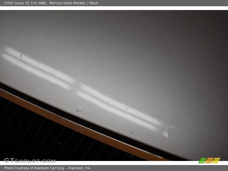 Mercury Silver Metallic / Black 2006 Lexus GS 300 AWD