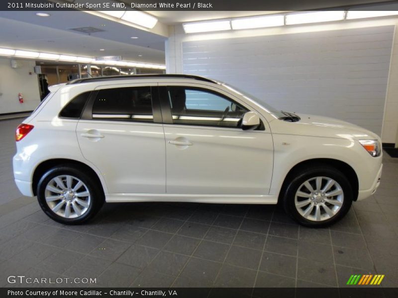  2011 Outlander Sport SE 4WD Diamond White Pearl