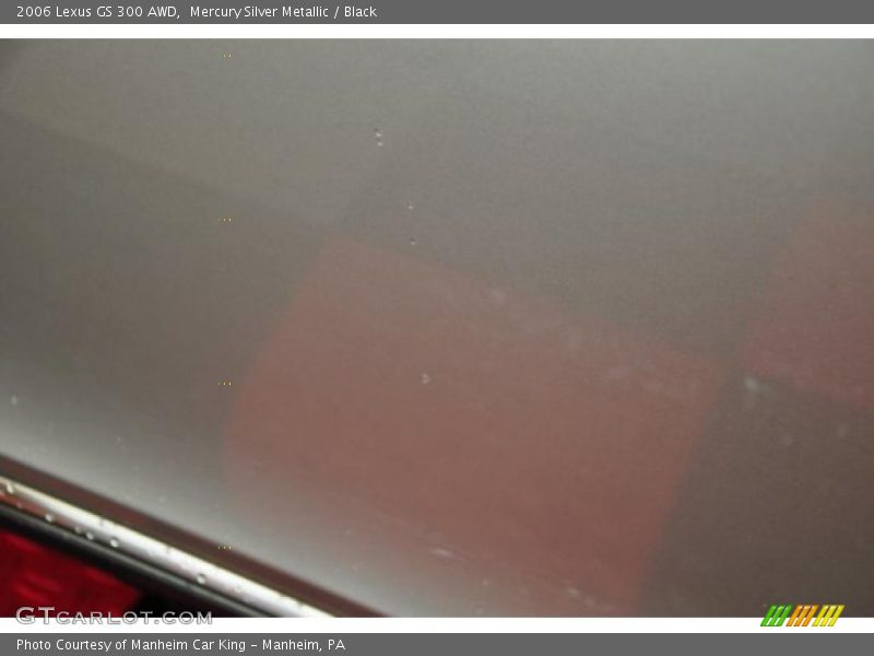 Mercury Silver Metallic / Black 2006 Lexus GS 300 AWD