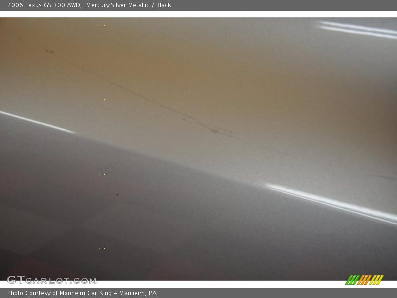 Mercury Silver Metallic / Black 2006 Lexus GS 300 AWD