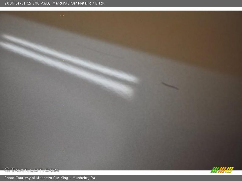 Mercury Silver Metallic / Black 2006 Lexus GS 300 AWD
