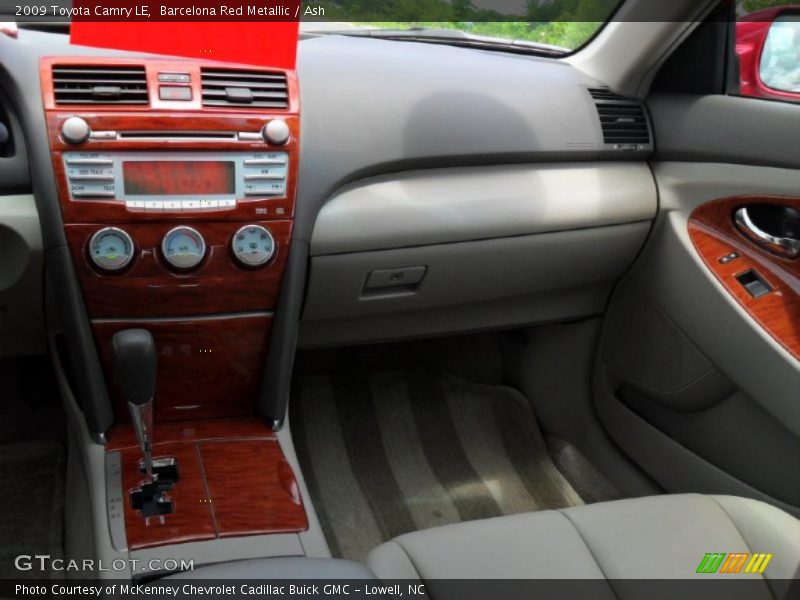 Barcelona Red Metallic / Ash 2009 Toyota Camry LE