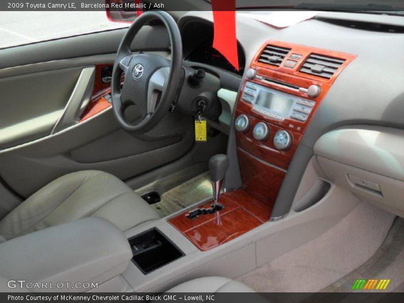 Barcelona Red Metallic / Ash 2009 Toyota Camry LE