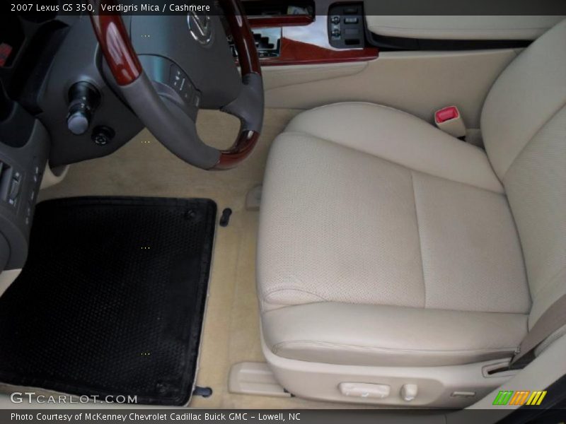 Verdigris Mica / Cashmere 2007 Lexus GS 350