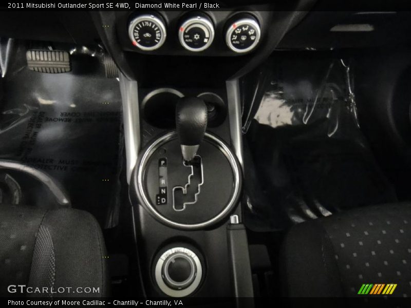  2011 Outlander Sport SE 4WD CVT Sportronic Automatic Shifter