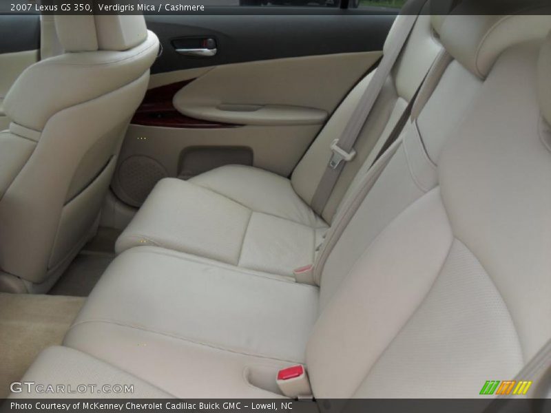 Verdigris Mica / Cashmere 2007 Lexus GS 350