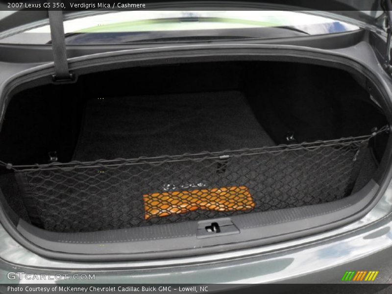 Verdigris Mica / Cashmere 2007 Lexus GS 350