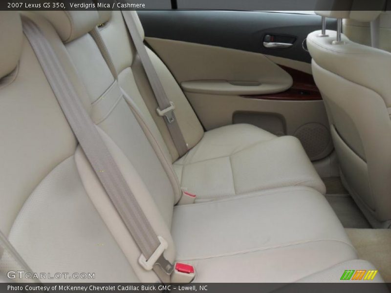 Verdigris Mica / Cashmere 2007 Lexus GS 350