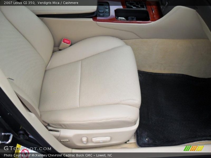 Verdigris Mica / Cashmere 2007 Lexus GS 350