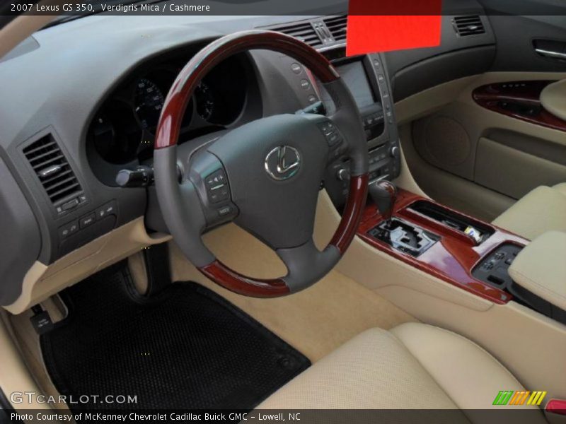 Verdigris Mica / Cashmere 2007 Lexus GS 350