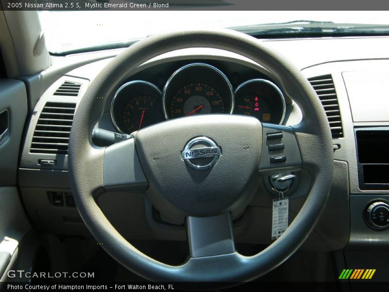Mystic Emerald Green / Blond 2005 Nissan Altima 2.5 S