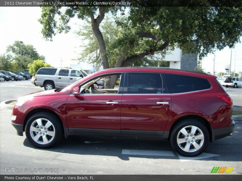  2011 Traverse LT Red Jewel Metallic