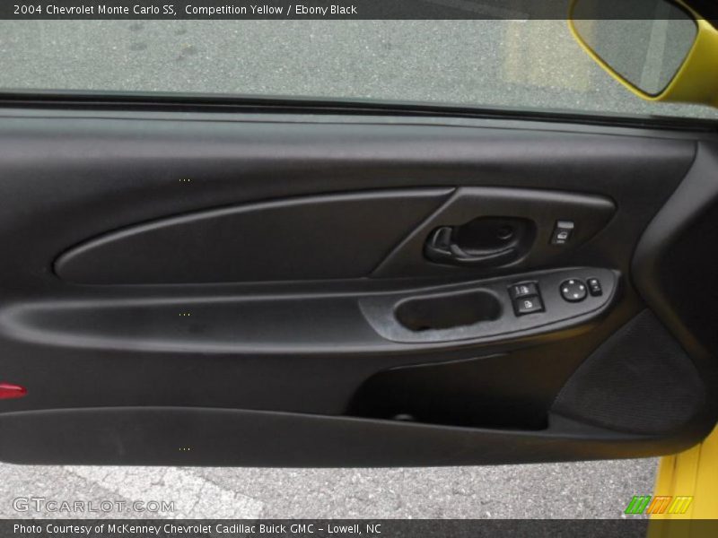 Competition Yellow / Ebony Black 2004 Chevrolet Monte Carlo SS