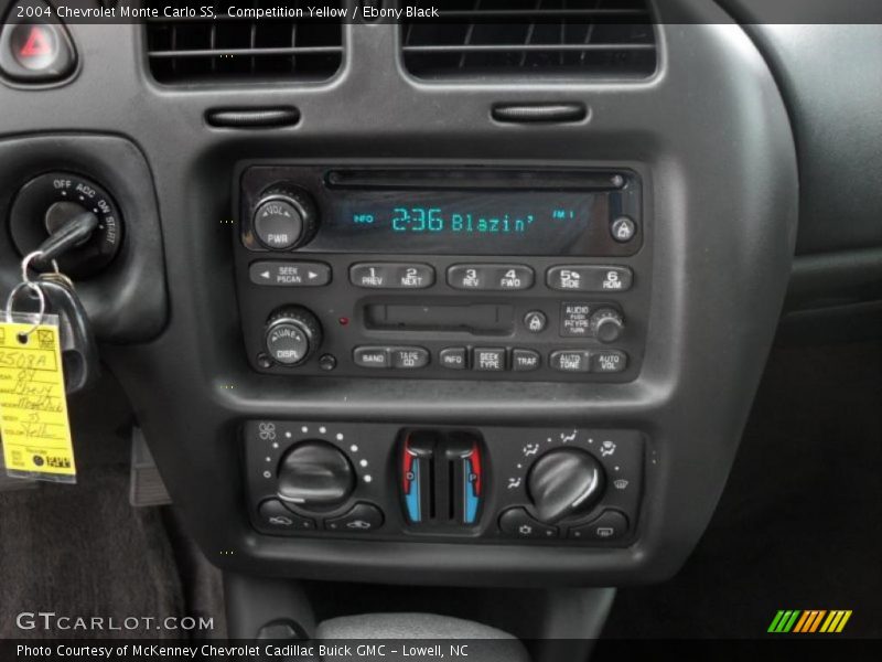 Competition Yellow / Ebony Black 2004 Chevrolet Monte Carlo SS