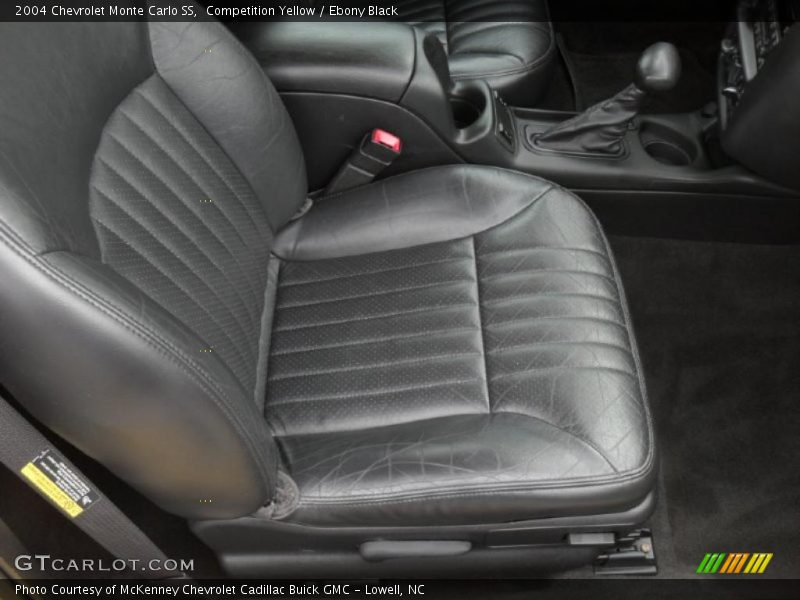 Competition Yellow / Ebony Black 2004 Chevrolet Monte Carlo SS