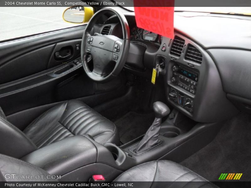 Competition Yellow / Ebony Black 2004 Chevrolet Monte Carlo SS