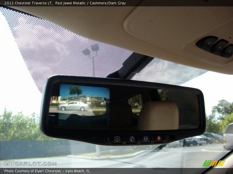 Red Jewel Metallic / Cashmere/Dark Gray 2011 Chevrolet Traverse LT