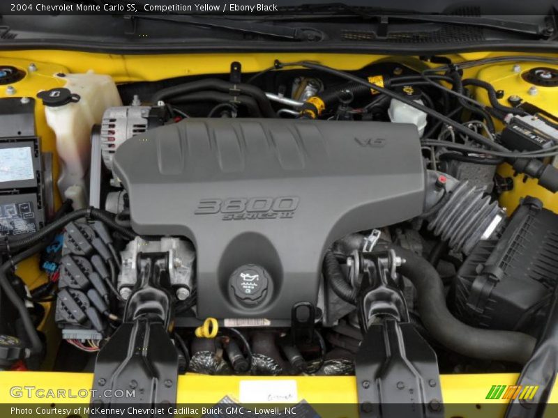 Competition Yellow / Ebony Black 2004 Chevrolet Monte Carlo SS