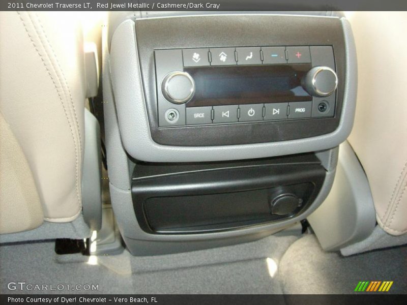 Red Jewel Metallic / Cashmere/Dark Gray 2011 Chevrolet Traverse LT