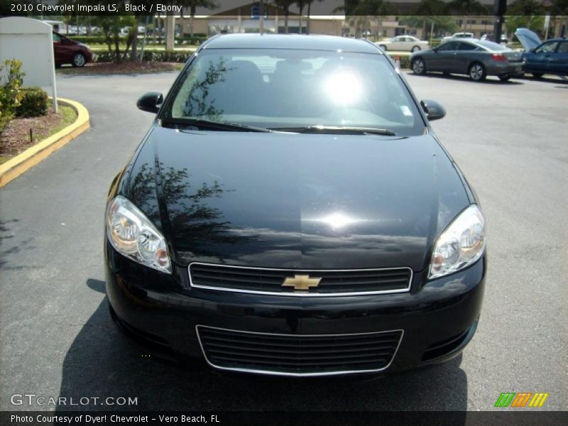 Black / Ebony 2010 Chevrolet Impala LS