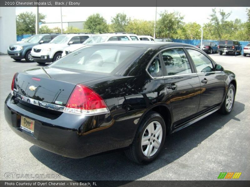 Black / Ebony 2010 Chevrolet Impala LS