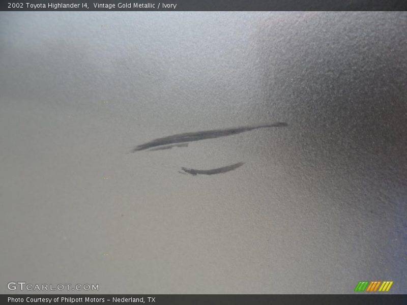 Vintage Gold Metallic / Ivory 2002 Toyota Highlander I4