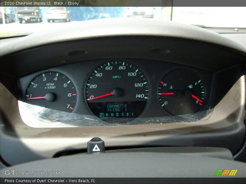 Black / Ebony 2010 Chevrolet Impala LS