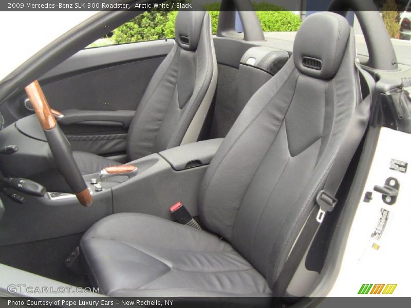  2009 SLK 300 Roadster Black Interior