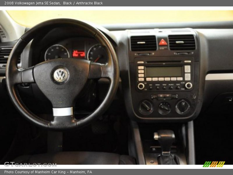 Black / Anthracite Black 2008 Volkswagen Jetta SE Sedan