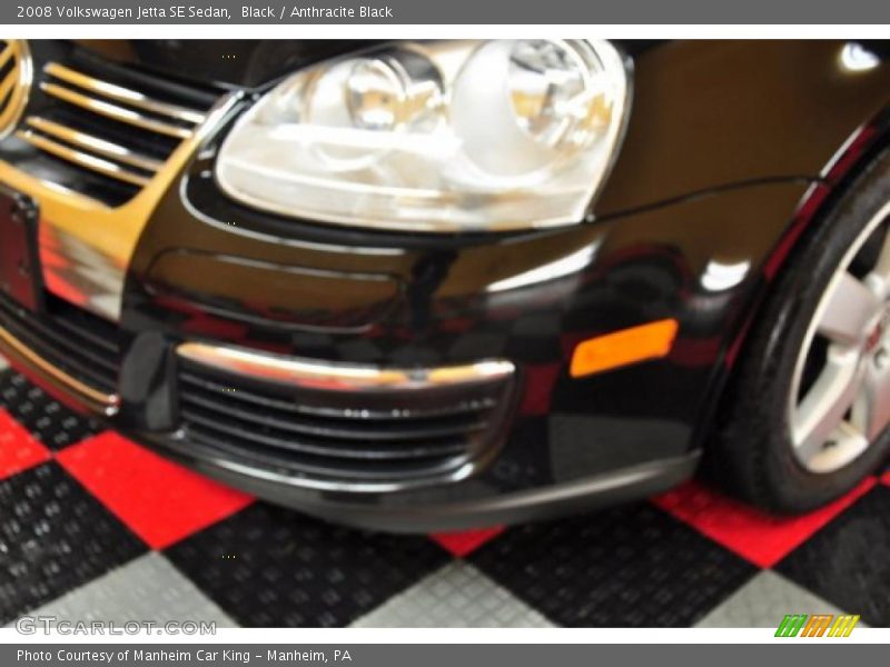 Black / Anthracite Black 2008 Volkswagen Jetta SE Sedan