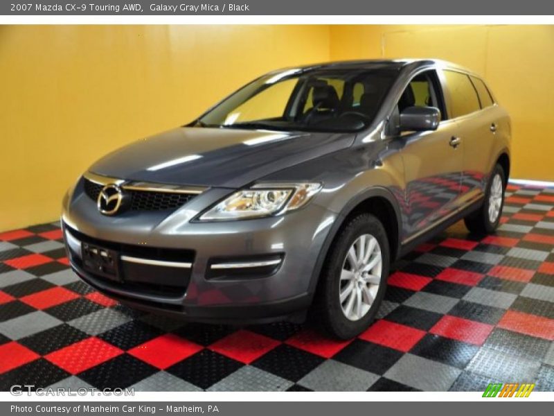 Galaxy Gray Mica / Black 2007 Mazda CX-9 Touring AWD