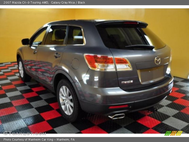 Galaxy Gray Mica / Black 2007 Mazda CX-9 Touring AWD