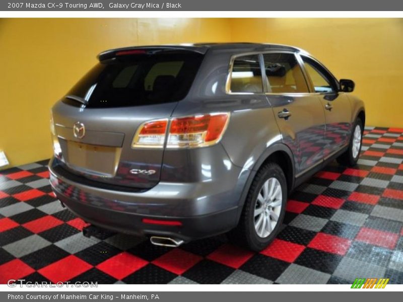 Galaxy Gray Mica / Black 2007 Mazda CX-9 Touring AWD