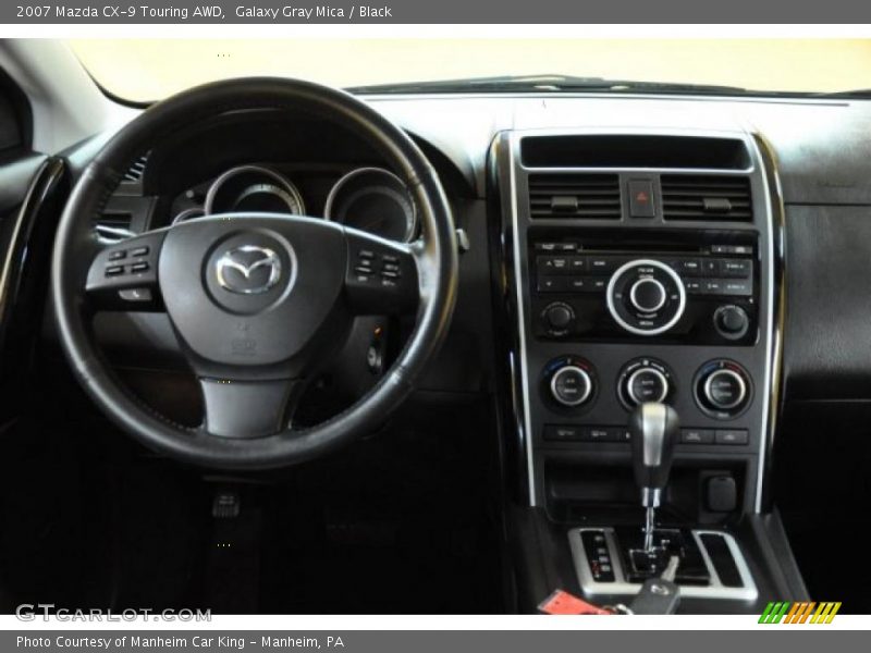 Galaxy Gray Mica / Black 2007 Mazda CX-9 Touring AWD