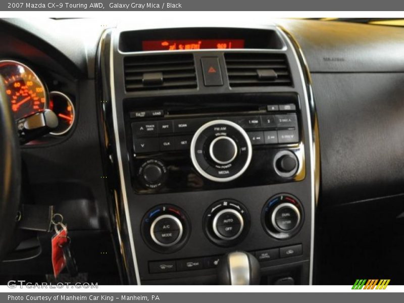 Galaxy Gray Mica / Black 2007 Mazda CX-9 Touring AWD