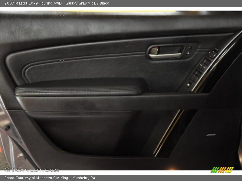 Galaxy Gray Mica / Black 2007 Mazda CX-9 Touring AWD
