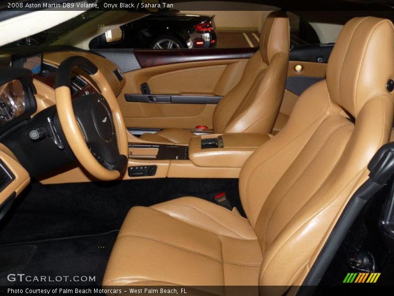  2008 DB9 Volante Sahara Tan Interior