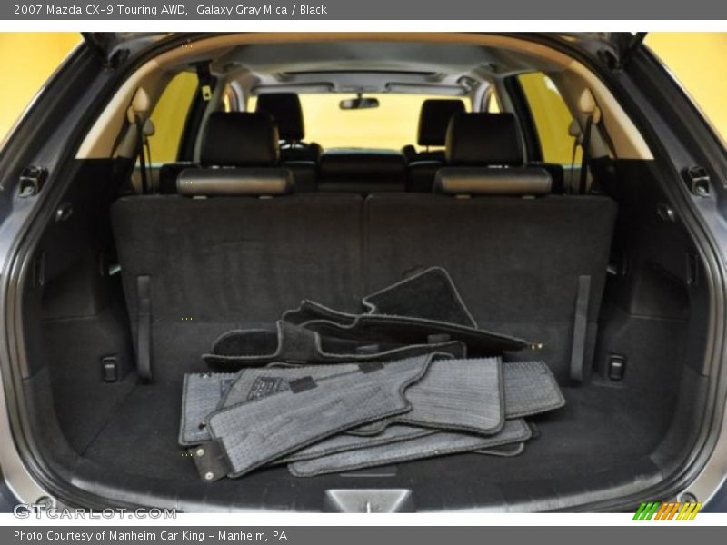 Galaxy Gray Mica / Black 2007 Mazda CX-9 Touring AWD