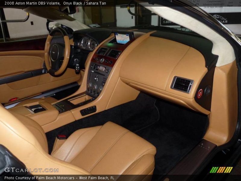 Dashboard of 2008 DB9 Volante