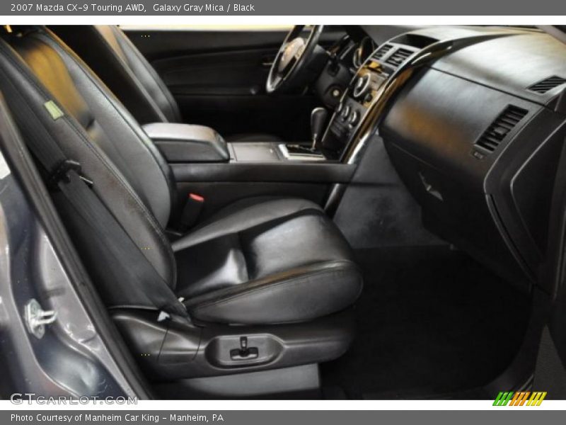 Galaxy Gray Mica / Black 2007 Mazda CX-9 Touring AWD