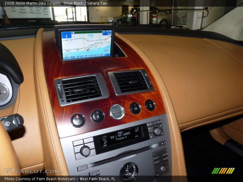 Navigation of 2008 DB9 Volante